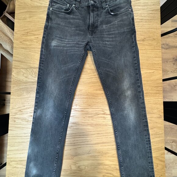 Nudie Jeans Lean Dean Mono Grey - Picture 1 of 11
